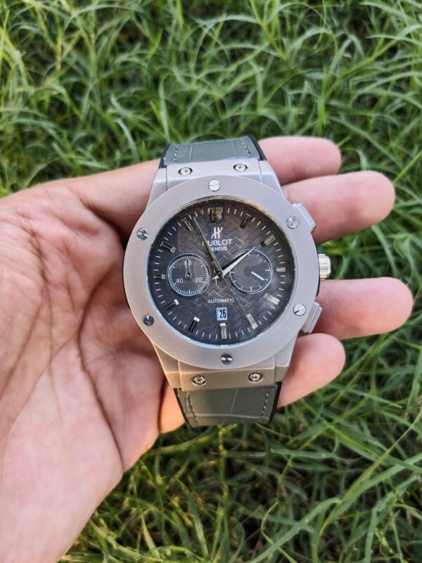 HUBLOT GENEVE Gray Straps