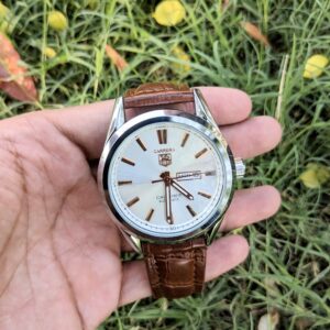 Tagheuer Carera Silver with Master Lock
