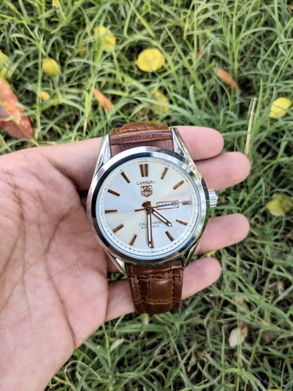 Tagheuer Carera Silver with Master Lock